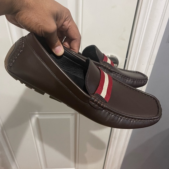 Guess Dark Brown Driving Loafers Sz 10.5 - Picture 3 of 9